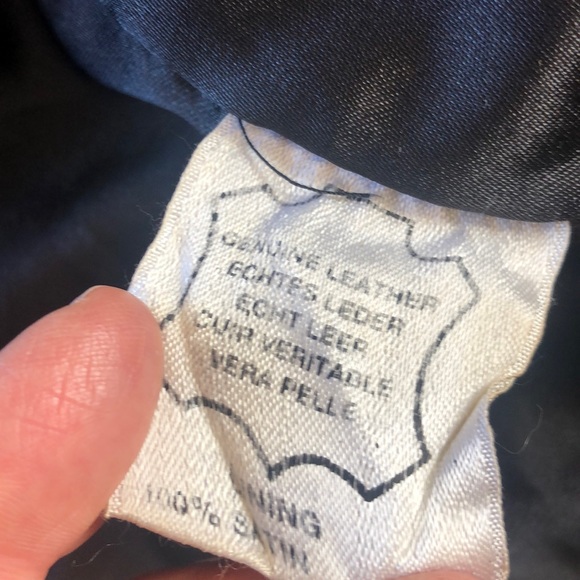 Gold’s Gym Leather Moto Jacket with Belt - Picture 14 of 15